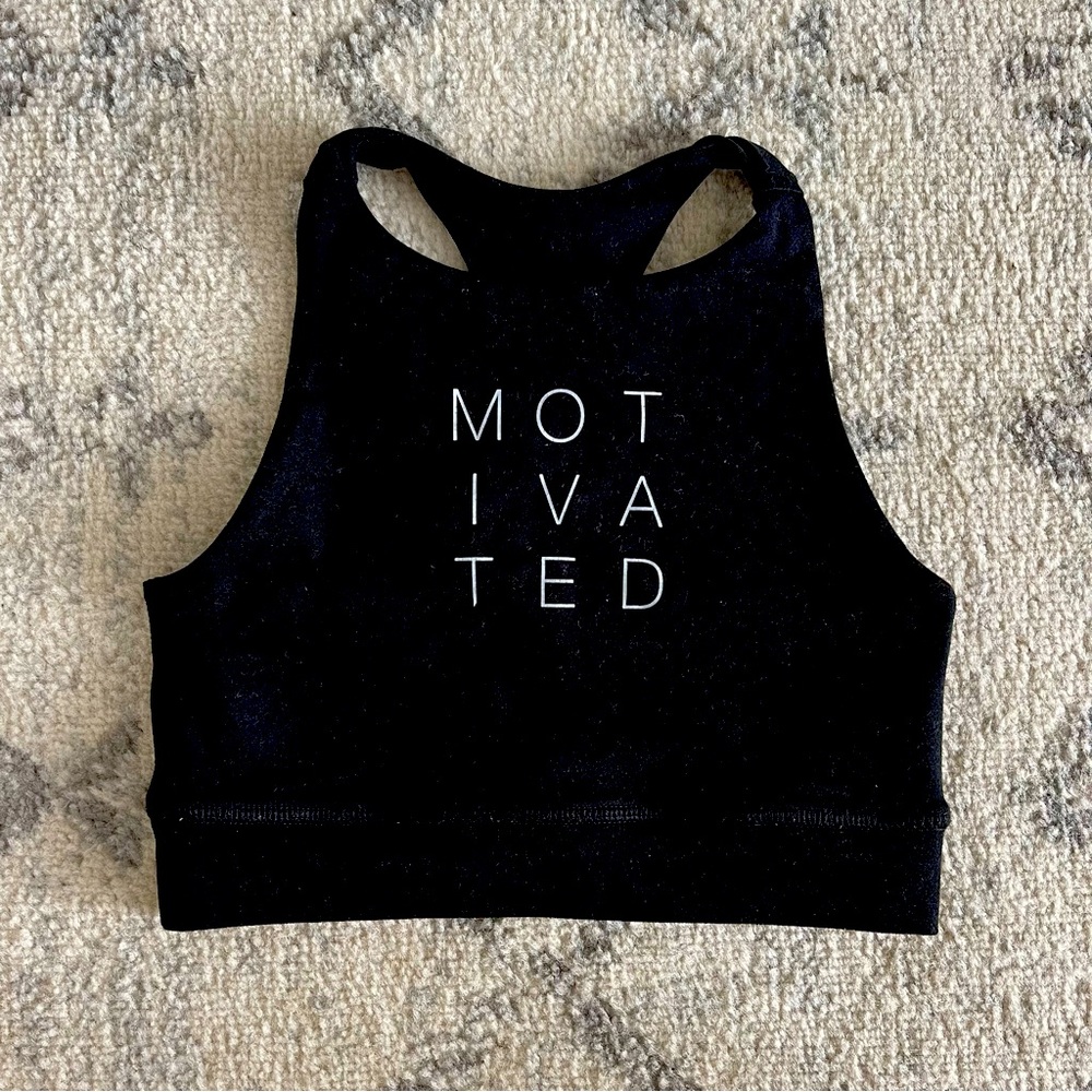 good hYOUman MOTIVATED sports bra